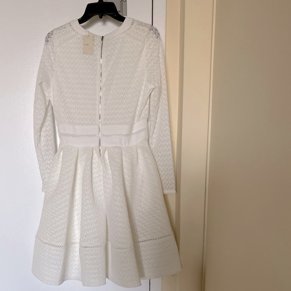 Authentic Maje lace white dress - Picture 4 of 11